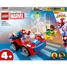 LEGO Marvel Örümcek Adam’ın Arabası ve Doktor Oktopus 10789 - 4 Yaş ve Üzeri Çocuklar için 2 Minifigürlü Yaratıcı Oyuncak Yapım Seti (48 Parça)