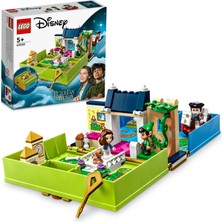 LEGO® | Disney Peter Pan ve Wendy'nin Hikaye Kitabı Macerası 43220 - 5 Yaş ve Üzeri Çocuklar için Yaratıcı Oyuncak Yapım Seti (111 Parça)