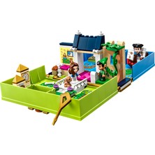 LEGO® | Disney Peter Pan ve Wendy'nin Hikaye Kitabı Macerası 43220 - 5 Yaş ve Üzeri Çocuklar için Yaratıcı Oyuncak Yapım Seti (111 Parça)