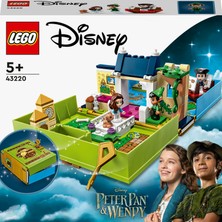 LEGO® | Disney Peter Pan ve Wendy'nin Hikaye Kitabı Macerası 43220 - 5 Yaş ve Üzeri Çocuklar için Yaratıcı Oyuncak Yapım Seti (111 Parça)