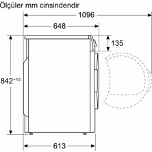 Profilo KM961RCTR A++ 9 kg Isı Pompalı Kurutma Makinesi