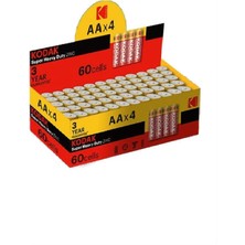 Mevafa Kodak Aa Pil Super Heavy Duty Çinko Karbon Kalem Pil 60 Adet