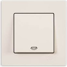 Mutlusan Candela Beyaz Light Anahtar