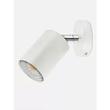 Demet Habek My Lights Mylights  Beyaz LED Spot LED Aplik Hareketli Aplik Duvar Lambası  Günışığı Ampullü