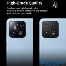 Microcase Xiaomi 13 Pro (Global) Kamera Lens Koruma Halkası - Kapalı Tasarım Siyah AL3401