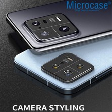 Microcase Xiaomi 13 Pro (Global) Kamera Lens Koruma Halkası - Kapalı Tasarım Siyah AL3401