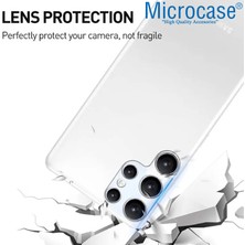 Microcase Samsung Galaxy Plus S23 3D Kamera Lens Koruma Halkası - Kapalı Tasarım Şeffaf AL3562