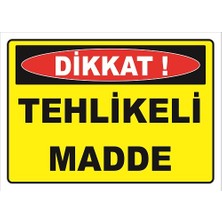 Vizyon Trafik Tehlikeli Madde Levhası
