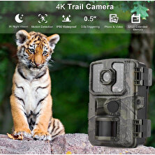 Vothoon Fotokapan Kamera 16MP 1080P,3 Sensörlü 90 Derece Doğa ve Outdoor Gece Görüşlü Fotokapan