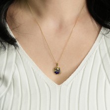 Kayra Mücevher Dua Mineli Altın Kolye AK145