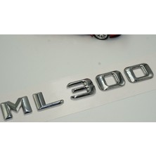 Dk Benz ml 300 Bagaj Krom Metal 3m 3D Yazı Logo