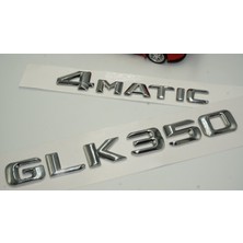 Dk Benz Glk 350 4matic Bagaj Krom Metal 3m 3D Yazı Logo