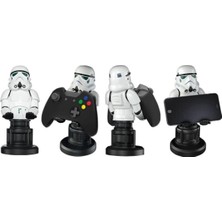 Exgpro Cable Guy - Star Wars Stormtrooper Phone And Controller Holder