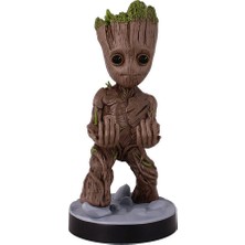 Exgpro Cable Guy - Baby Groot Phone And Controller Holder