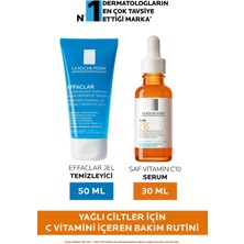 La Roche-Posay La Roche Posay Yağlı Ciltler Için C Vitamini Içeren Bakım Rutini