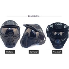 Taktik Saha Koruyucu Maske Açık Sürüş Koruması Büyük Maske (Yurt Dışından)