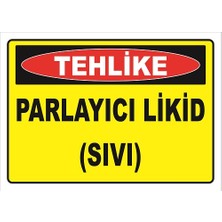 Vizyon Trafik  Parlayıcı Likid (Sıvı) Levhası