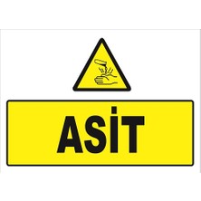 Vizyon Trafik Asit Levhası