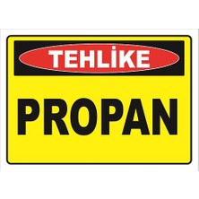 Vizyon Trafik Propan Levhası