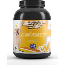 Whiteveterinay Tahılsız Yetişkin Köpekler Için Somonlu Köpek Maması 1.5 kg