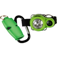 Fox 40 Xp LED Light Fener + Micro Düdük Neon Yeşil 7918-1400