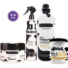 Morfose Milk Therapy Butter 4'lü Saç Bakım Seti