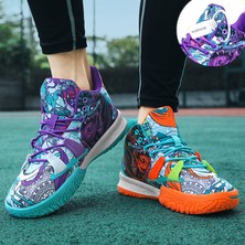 Xcspace Kaymaz Genç Öğrenci Sporları Koşu Ayakkabıları Basketbol Ayakkabıları (Yurt Dışından)