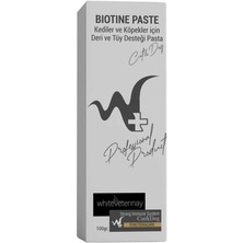 White Veterinay Biotine Paste 100 gr ( Kedi ve Köpekler Için Deri ve Tüy Desteği )