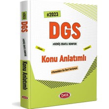 Data Yayınları DGS Konu Anlatımlı 2023