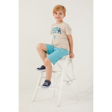 U.S. Polo Assn. Intensely Comfortable Kum Erkek Çocuk Bermuda Takım