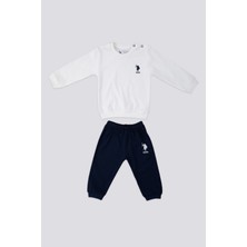 U.S. Polo Assn. The Elegance Of Innocence Krem Bebek SweaT-shirt Takım