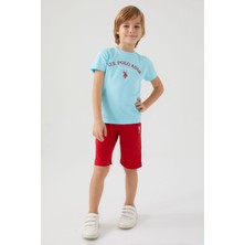 U.S. Polo Assn. U.S. Polo Assn Erkek Çocuk Mavi Bermuda Takım