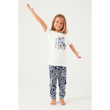 Arnetta Kız Çocuk Çok Renkli Pijama Takımı