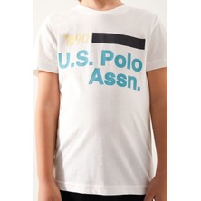 U.S. Polo Assn. Bright Colors Krem Erkek Çocuk Bermuda Takım