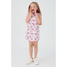RolyPoly Florals Pembe Kız Çocuk Elbise