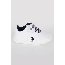 U.S. Polo Assn. Sweetie Beyaz Erkek Bebek Ayakkabı