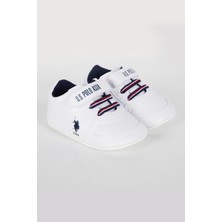 U.S. Polo Assn. Sweetie Beyaz Erkek Bebek Ayakkabı