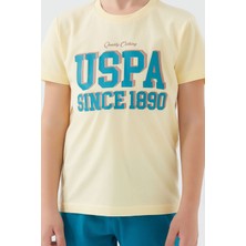 U.S. Polo Assn. Original Sarı Erkek Çocuk Bermuda Takım