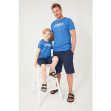Arnetta Summer Explorer Mavi Erkek Çocuk Bermuda Takım