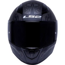 LS2 Rapıd Crypt Mat Siyah Kask