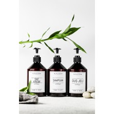 Lalezen 3lü Şampuan Duş Jeli Ve Saç Kremi 500 Ml Sert Plastik Malzeme ile Şık Tasarım