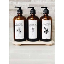 Lalezen Amber Çiçekli Mutfak Çamaşır Suyu 500 Ml Plastik Şişe Suya Dayanıklı Özellikler