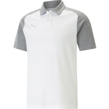 Puma Teamcup Casuals Polo Erkek Futbol Polo Tişörtü 65799104 Beyaz