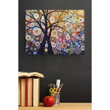 WebStyle Mitoloji ve Ağaç Sayılarla Boyama Seti Kasnaklı 40 x 50 cm