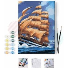WebStyle Sayılarla Boyama Seti Kasnaklı Seyir Defteri 40 x 50 cm