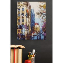 WebStyle Sayılarla Boyama Seti Kasnaklı Sokak Telaşı 40 x 50 cm