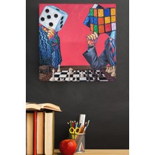 WebStyle Sayılarla Boyama Seti Kasnaklı Zeka Oyunları 40 x 50 cm