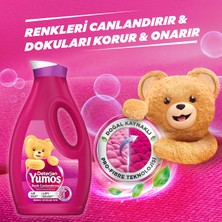 Yumoş Sıvı Bakım Çamaşır Deterjanı Renkli Giysiler 1690 ml