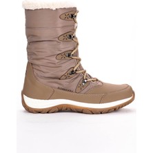 Lumberjack Lead Nwp Bağcıklı Kadın Kar Bot Ayakkabı Dış Materyal Tekstil 2 Cm Topuk Yüksekliği