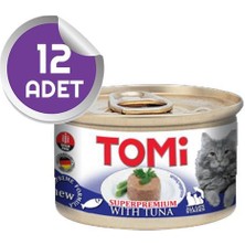 Tomi Ton Balıklı Tahılsız Kedi Konservesi 85 gr 12 Adet